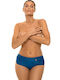 Bikini Slip High Waist Blue