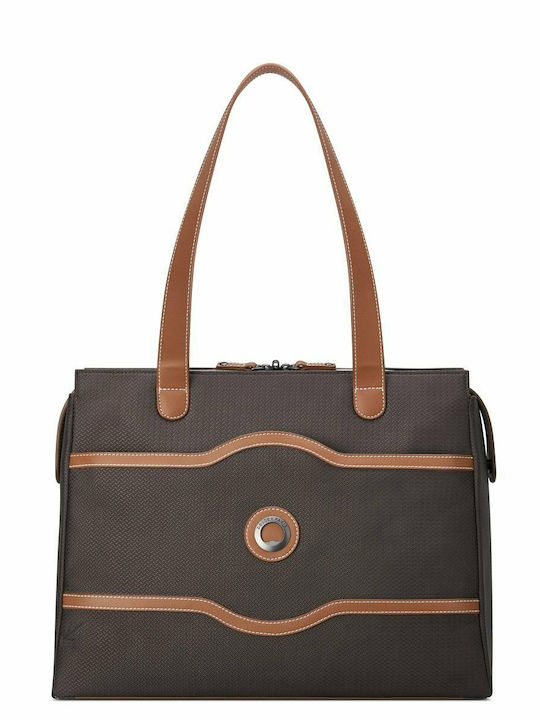 Delsey Chatelet Air 2.0 Τσάντα Ώμου / Χειρός για Laptop 15" Brown