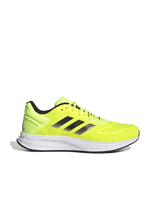 Adidas Duramo 10 Ανδρικά Αθλητικά Παπούτσια Running Solar Yellow / Core Black / Matte Silver
