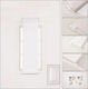 Tpster Roller Blinds Partial Blackout White W200xH180cm 23817