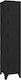 Locker Metal with 5 Cabinets Black 38x40x180cm