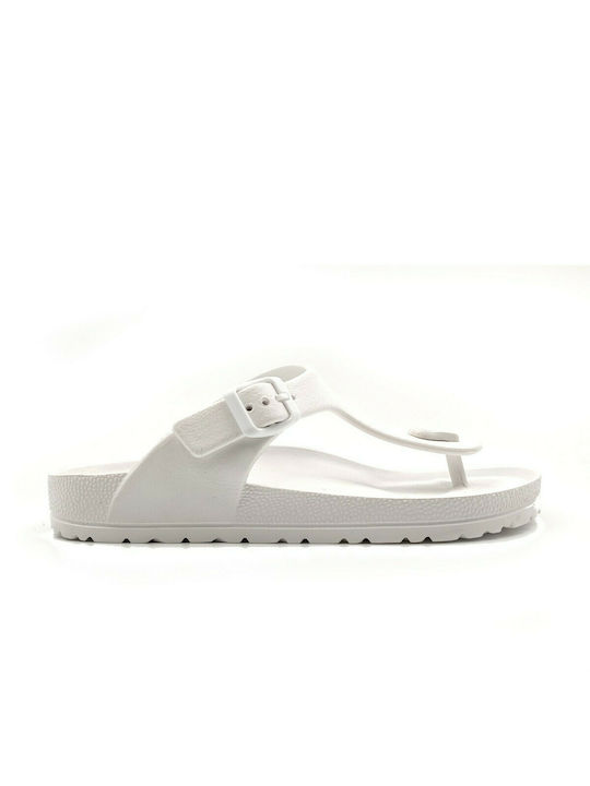 Ateneo Women's Flip Flops White