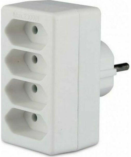 Oscar Plus T-Shaped Wall Plug 4 Positions