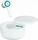 Monster Cleartalk 102 Airlinks In-Ear Bluetooth-Freisprecheinrichtung Kopfhörer mit Schweißresistenz und Ladeetui Weiß