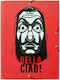 Grupo Erik Folder with Rubber Band and Ears for Paper A4 Red