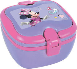 Gim Minnie Mouse Plastic Kids' Food Container M...