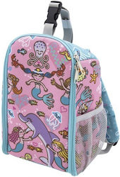 Polo Γοργόνες Isothermische Rucksack-Lunch-Tasche Rosa L17 x B13 x H27cm