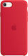Apple Silicone Case Silicone Back Cover Red (iP...