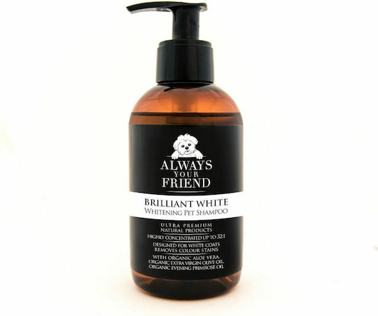 Always Your Friend Brilliant White Shampoo Dog for White Hair 250ml