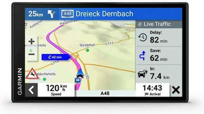 Garmin Dispozitiv de Navigație GPS DriveSmart 66 MT-S cu Ecran 6" Bluetooth / USB & Slot pentru card