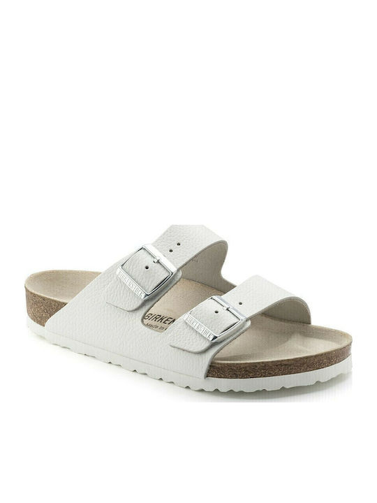 Arizona Birko-Flor Women's Anatomic Sandals White Regular Fit
