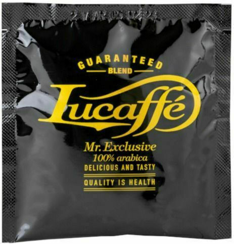 Lucaffe Capsule Espresso Mr Exclusive 100% Arabica Compatibile cu Mașina E.S.E. Pod 25capace