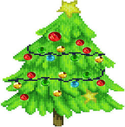 Diamond Dotz Christmas Tree 28x28см DBX.049