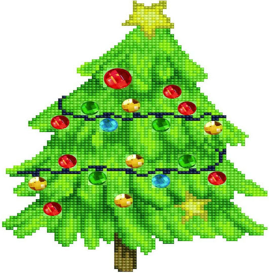 Diamond Dotz Christmas Tree 28x28см DBX.049