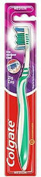Colgate Zig Zag Toothbrush Medium Dark Green/White