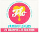 Here We Flo Bamboo Ultra Thin Proteze pentru chiloți 24buc