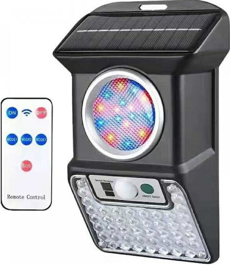 Montat pe perete Lampă Solară 3W cu Telecomandă 20cmx9cmx4cmcm