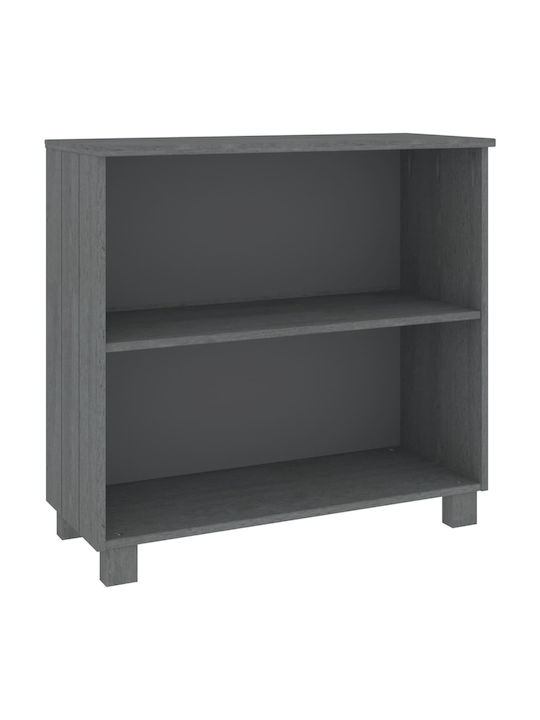 Bookcase Dark grey 85x35x80cm