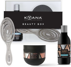 Kyana Queen Deep Care Pack Σετ Περιποίησης Μαλλιών με Σαμπουάν και Μάσκα 3τμχ