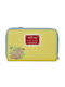 Loungefly Snow White Kids' Wallet with Zipper for Girl Yellow WDWA1954