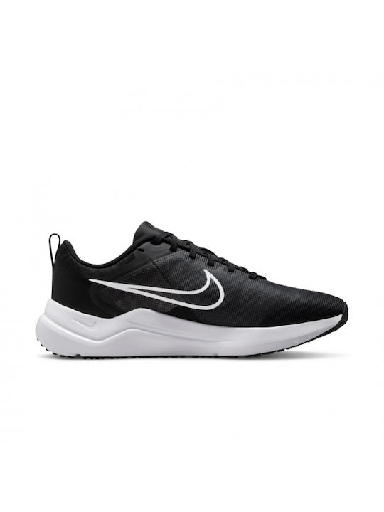 Nike Downshifter 12 Γυναικεία Αθλητικά Παπούτσια Running Black / White / Smoke Grey