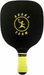 "το αγόρι" Classic Beach Racket Yellow with Straight Handle Yellow