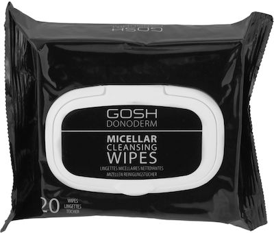 Gosh Șervețele Curățare Donoderm Micellar Cleansing Wipes 20buc