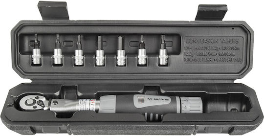 M-Wave Δυναμόκλειδο Καρέ 1/4" Ροπής 4-24 Nm TW-2/24