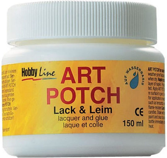 C.Kreul Art Potch Κόλλα Decoupage Κίτρινη 150ml