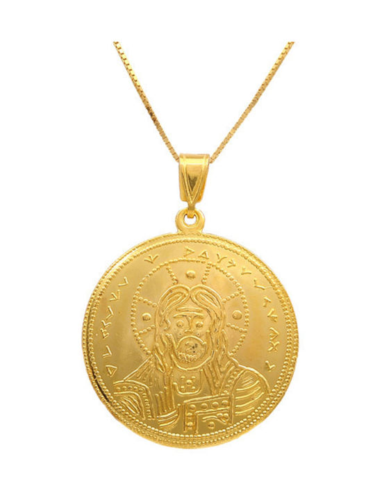 Pandantiv Talisman pentru copii Constantinato din Aur 14K