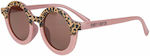 Baby Dutch Leopard 2-6 ani Ochelari de soare pentru copii Pink