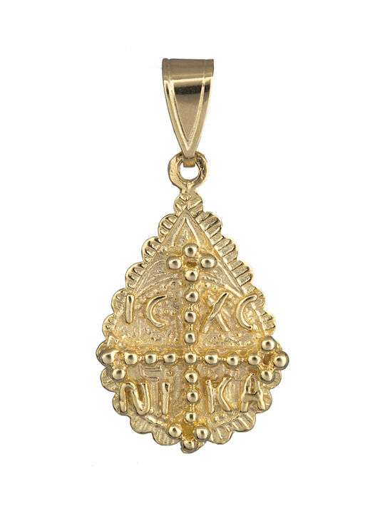 Anhänger Kinder Amulett Konstantinato aus Gold 14K