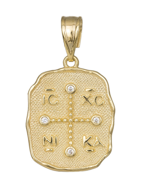 Pendant Kids Talisman Constantine from Gold 14K