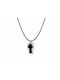 Very Gavello Men's White Gold Cross 9K with Cord Tattoo VPTA X VPTA-X-W1