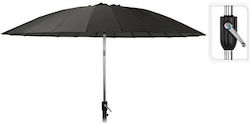 Shanghai 2.7m Black Beach Umbrella Shanghai 2.7m Black Beach Umbrella