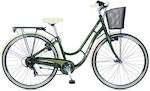 Ideal Citylife 28" 2022 Πράσινο Ποδήλατο Πόλης με 7 Ταχύτητες