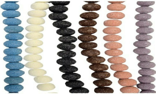 Faitakis Pack Craft Beads Green 40pcs Lava Bead 15mm