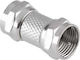 Inne Ștecher Conector F masculin/masculin Argintiu (ZLA0451)