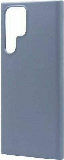 iNOS Liquid Back Cover Σιλικόνης Γκρι / Μπλε (Galaxy S22 Ultra 5G)