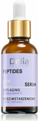 Delia Cosmetics Moisturizing Face Serum Peptides Suitable for All Skin Types 30ml