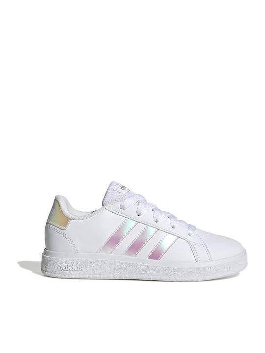 Grand Court GRAND COURT 2.0 K Kids Sneakers Cloud White / Iridescent