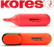 Kores Marker de Subliniere 0.5mm Portocaliu