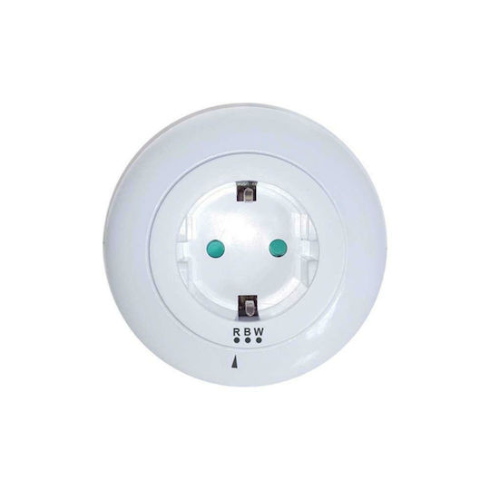 Aca LED Night Light Plug with Photocell