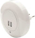 Aca LED Night Light Plug with Photocell