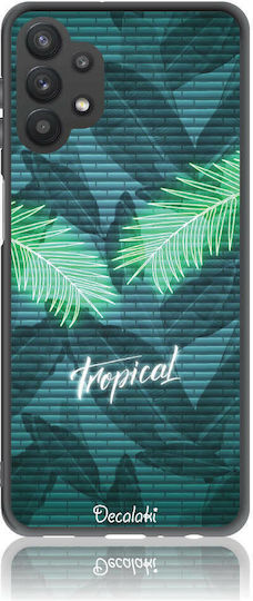 Tropical Bomb Back Cover Silicone Green (Galaxy A32 5G)