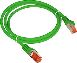 A-LAN KKS6ZIE1.0 F/UTP Cat.6 Καλώδιο Ethernet 1m Πράσινο