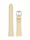 Hirsch Aristocrat Δερμάτινο Λουράκι Μπεζ 18mm