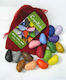 Crayon Rocks Crayons Set In Red Velvet Pouch 16...