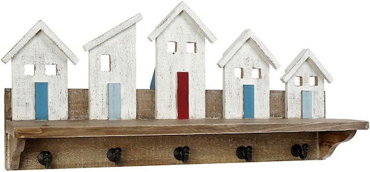 Espiel Σπίτια Ξύλινη 5 Θέσεων 61x15x28cm Espiel Σπίτια Ξύλινη 5 Θέσεων 61x15x28cm