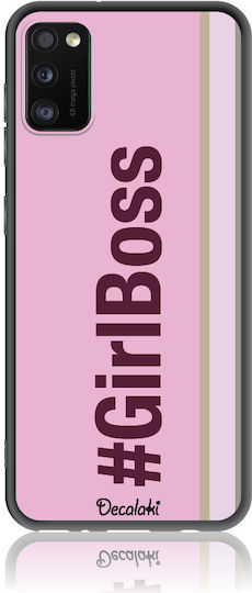 #GirlBoss Back Cover Σιλικόνης Ροζ (Galaxy A41)